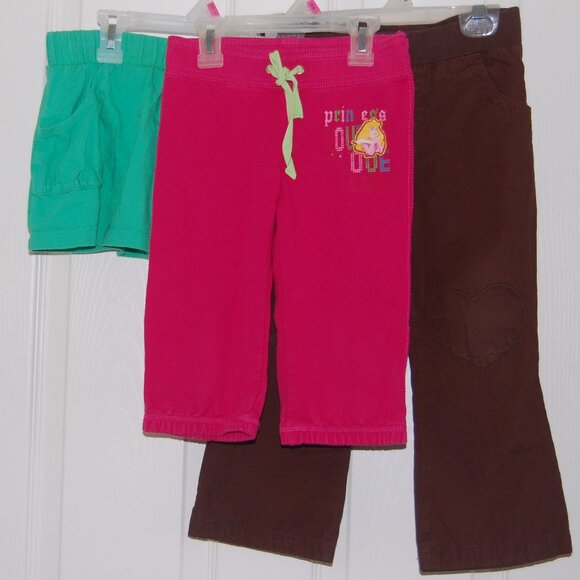 Girls Size 4T Bundle- Long Sleeve Top, Skirt, Skort, Crop Sweatpants, Pants - Picture 11 of 16